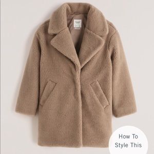 Abercrombie & Fitch teddy coat